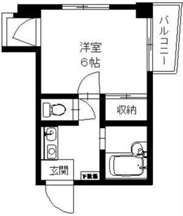 シーガル北町【3階】の間取り