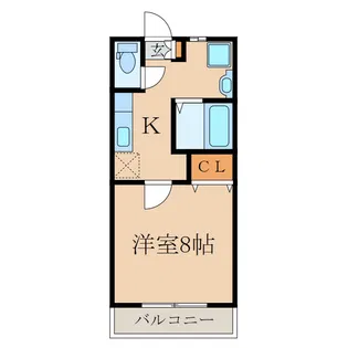 クレストコート A棟【2階】の間取り