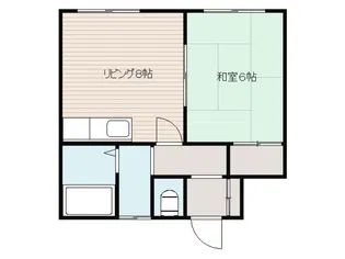 鈴木マンション【2階】の間取り
