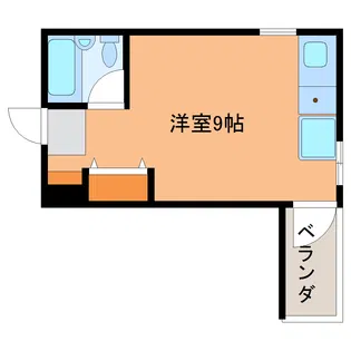 サザンクロス桃山【3階】の間取り