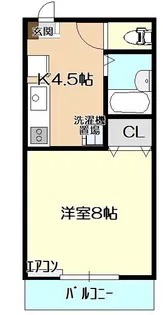 サンハイツムカサ【1階】の間取り