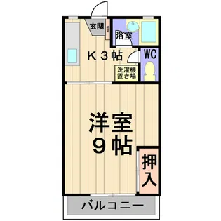 ドリームズカムトゥルー【1階】の間取り