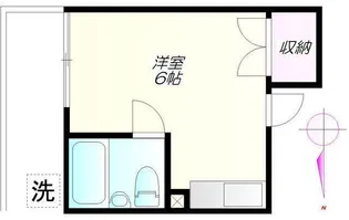 ホーメルツカサ【2階】の間取り