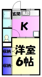 ハイムイトウ【2階】の間取り