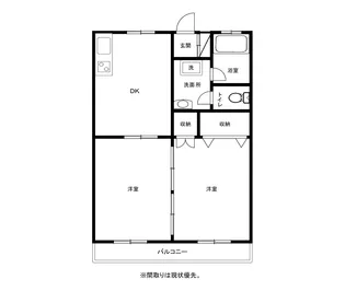 長友ビル【2階】の間取り