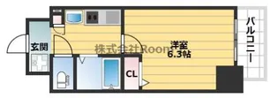 エステムプラザミッドプレイス【4階】の間取り
