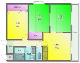 JOグランツ【1階】の間取り
