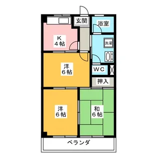 アーバンヒルズT2【1階】の間取り