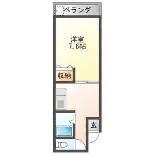 minoru【3階】の間取り