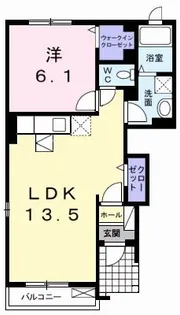 エース【1階】の間取り