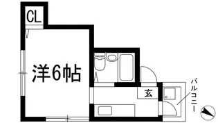 ルネ桜井【3階】の間取り