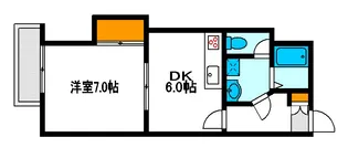 サンクレストビル【3階】の間取り