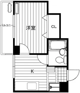 ハイネス金丸【3階】の間取り