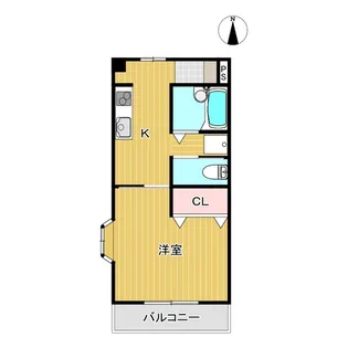 福島県郡山市安積町日出山1【マンション】の間取り