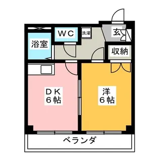 アーバンハイム広江【4階】の間取り