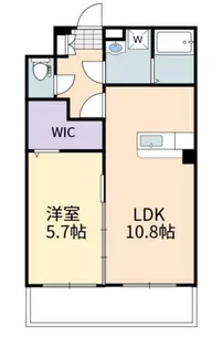 アクアルクス【3階】の間取り