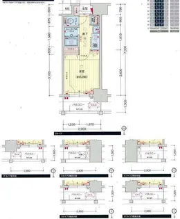プレサンス名古屋STATIONザ・シティ【2階】の間取り