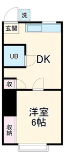 ココ・ユリーヌ【2階】の間取り