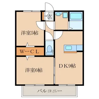 Ist-Garden A棟【2階】の間取り