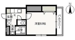 BIRTH CHAM【1階】の間取り