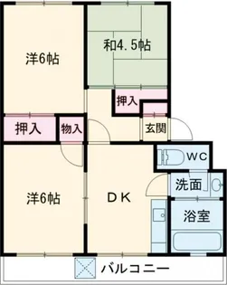兵庫県加古郡播磨町北本荘1【マンション】の間取り