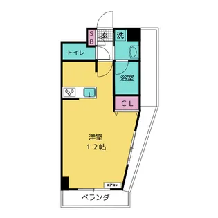 カーサーシンセラー【6階】の間取り
