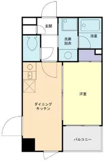 ハーモニーマンション根岸【5階】の間取り