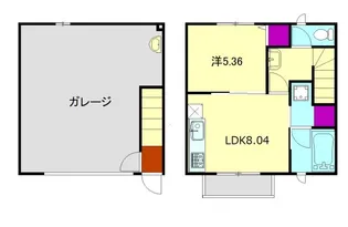 神奈川県足柄上郡中井町井ノ口【一戸建】の間取り