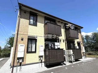 福島県郡山市安積町笹川字狐塚【アパート】の外観