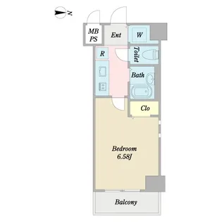 アルファサイト渋谷【3階】の間取り