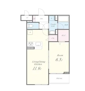 LUCIET SI(ルシエティーエスワン)【1階】の間取り