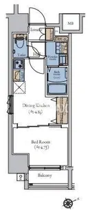 エスティメゾン大森【4階】の間取り