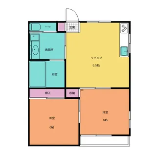 ラークハウス【1階】の間取り