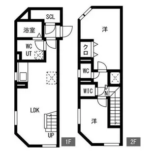 TRADIS荏原中延の間取り