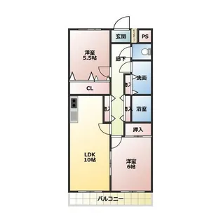 ロイヤルメゾンIV【3階】の間取り