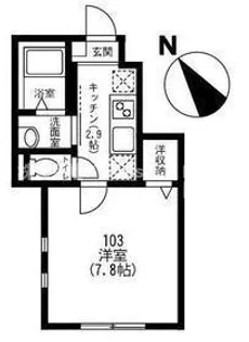 東京都豊島区長崎5【アパート】の間取り