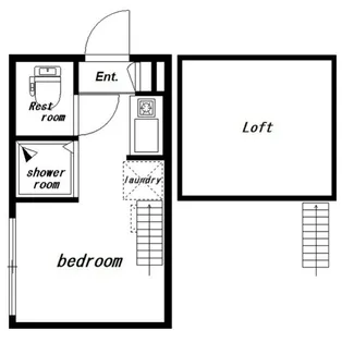 東京都新宿区新宿7【アパート】の間取り