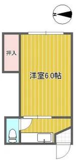 東京都世田谷区北沢3【アパート】の間取り
