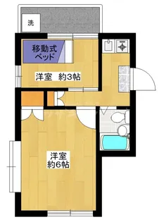 ユングハイム【1階】の間取り