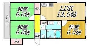 メゾン秋永【4階】の間取り