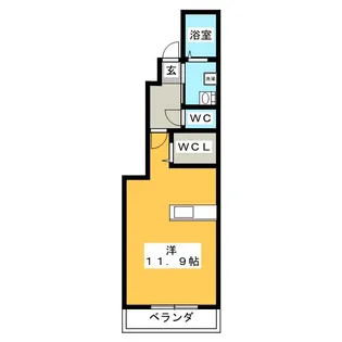 AdvanceII I棟【1階】の間取り