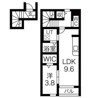 エリーゼ花巻【2階】の間取り