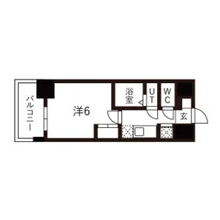 ワールドアイ大阪城EASTIII【2階】の間取り