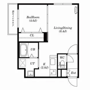 IL FIORE NS【3階】の間取り