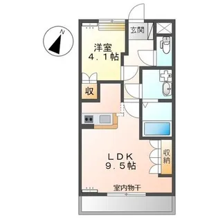 プリムロウズ【2階】の間取り