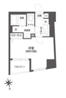 GRAN PASEO 市谷甲良町 グランパセオ市谷甲良町【11階】の間取り