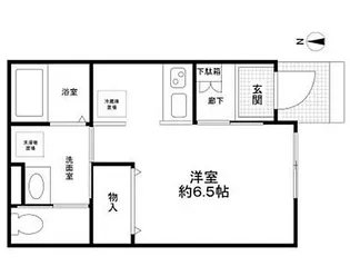 北新宿2-5-33【1階】の間取り