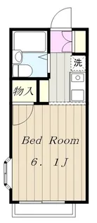 ユーハイム【2階】の間取り