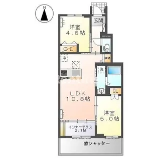 北方町中島字東郷新築AP【1階】の間取り