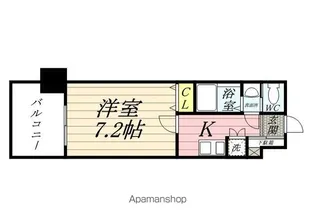 福岡県福岡市中央区清川2【マンション】の間取り